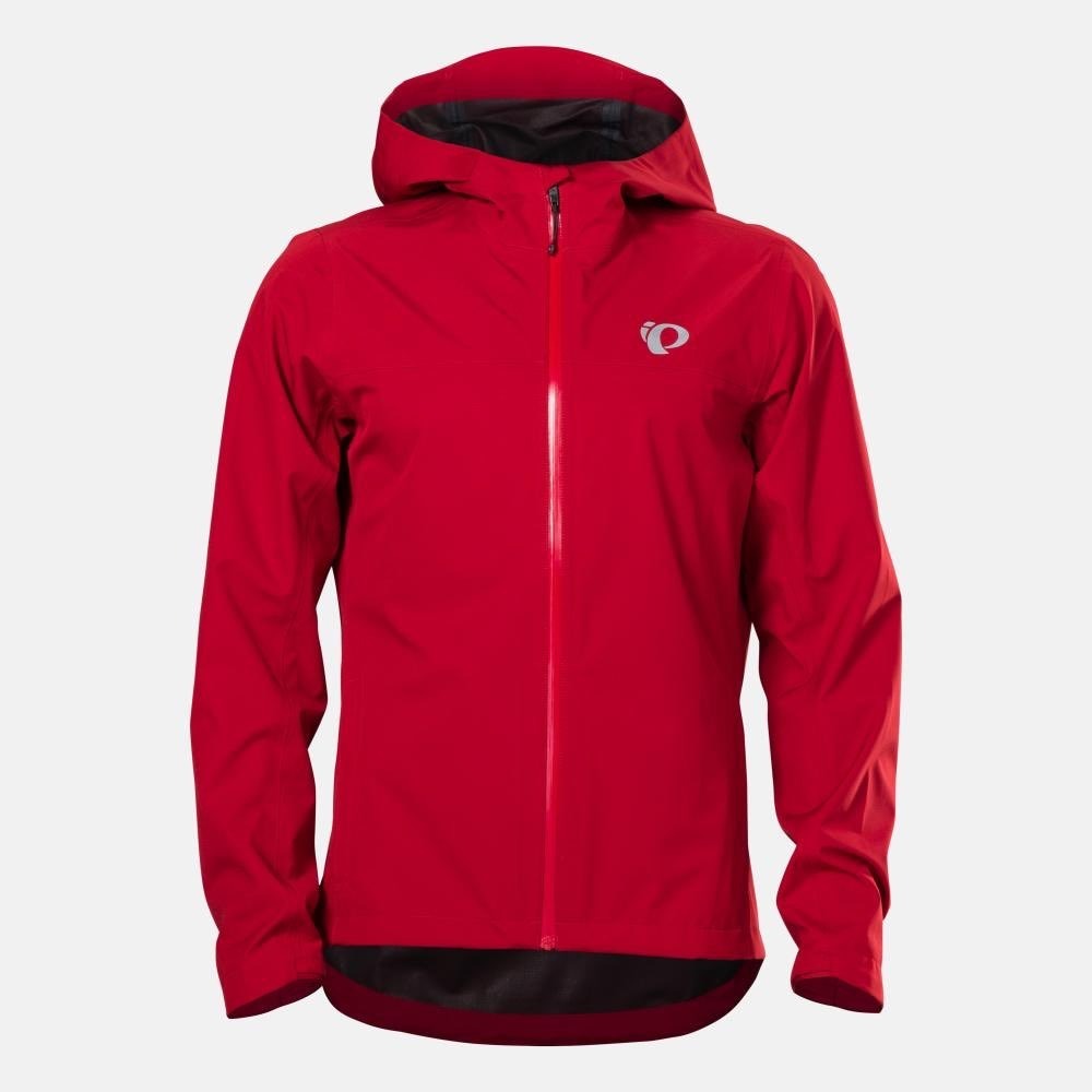 Pearl Izumi Summit 3L WxB Rain Jacket Mens XL Red Dahlia Waterproof Cycling Hood